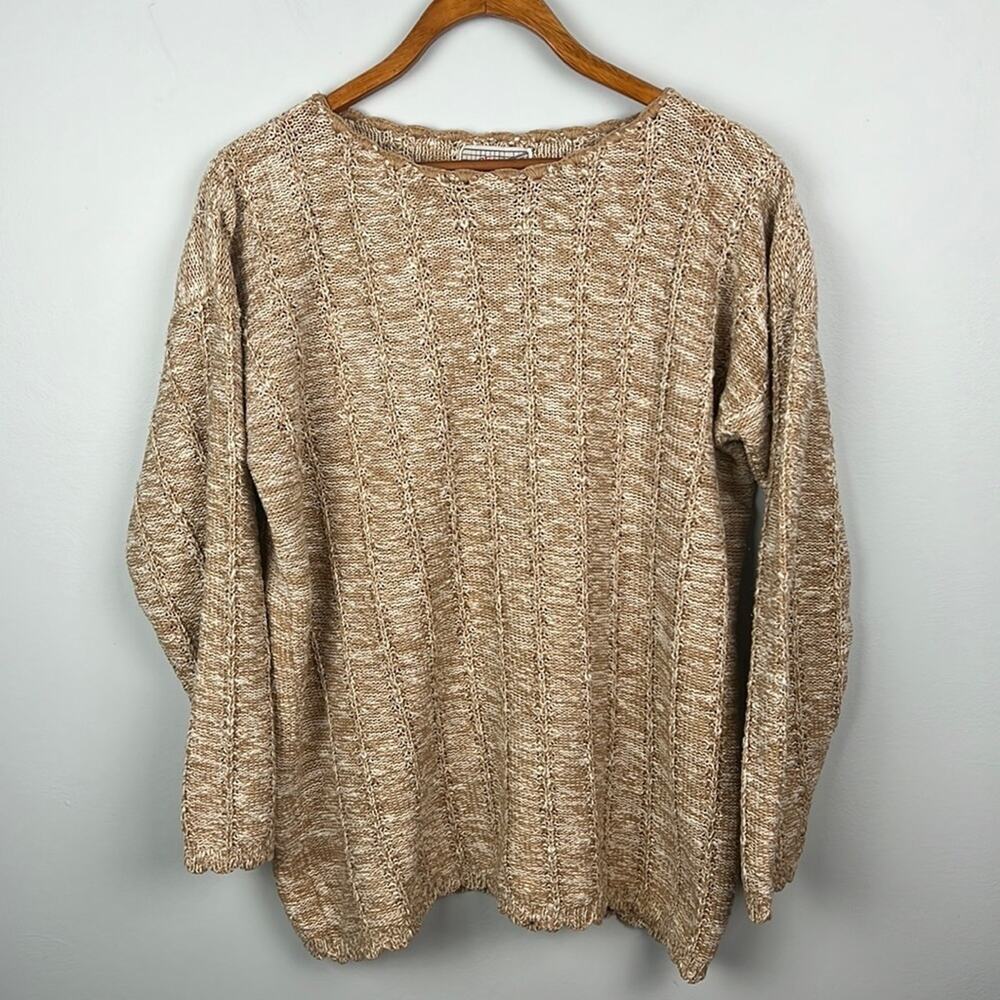 Spice of Life Large vintage knit crewneck sweater